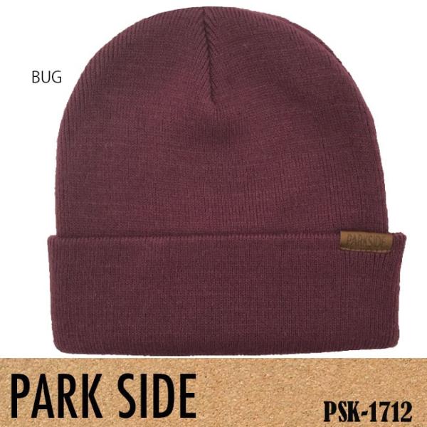 ビーニー 大人用PARKSIDE　パークサイド beanie ビーニー シンプル　ニット帽スノーボー...