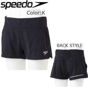 ハーフパンツ レディース ヨガ スピード SPEEDO ウイメンズ ボトムス フィットネスアクロス エスドレーク SAW81922｜srsshop