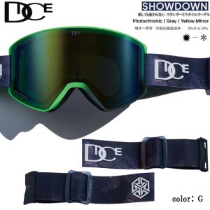 スノーゴーグル　SHOWDOWN　ショウダウン　DICE　ダイス　調光ミラー  撥水加工　【SD45656】｜srsshop
