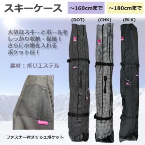 スキーケース　スキー用品　一台用　スキー　バッグ　小物　収納バッグ　SKI