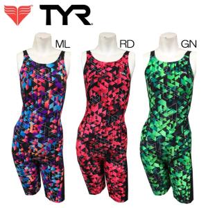 送料無料 SSRSA-109 TYR　ティア レディース　トレーニング水着　女性用レディース 水着 MADE IN JAPAN 日本製 競泳練習用水着 スパッツスーツ