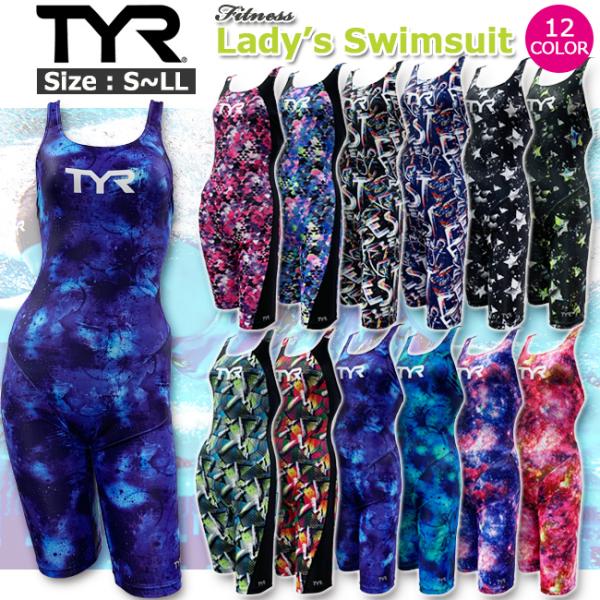 TYR レディース ティア トレーニング水着 レディースオールインワン水着 競泳練習用水着 フィット...