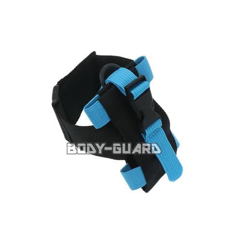 ランニング　スマホ用アームバンド　ライトブルー