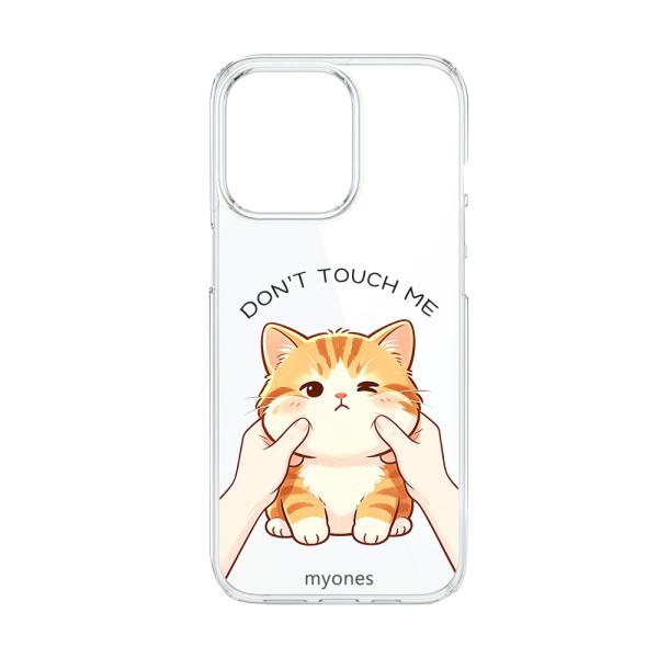 AQUOS R8 SH-52D クリア ハードケース (猫の顔揉む) 猫 ねこ かわいい イラスト ...