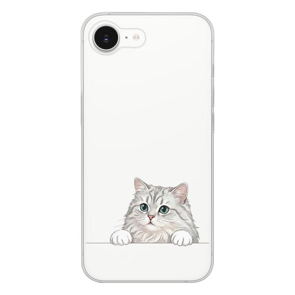 AQUOS R7 SH-52C クリア ハードケース (グラデーションねこ) グラデーション猫 シン...