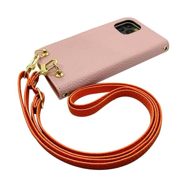SHG02 AQUOS zero5G basic DX スマホショルダー（手帳サクラ×ストラップ:テ...