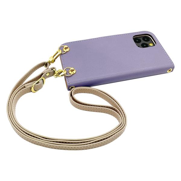 Galaxy S20 5G SC-51A SCG01 スマホショルダー（手帳アッシュラベンダー×スト...