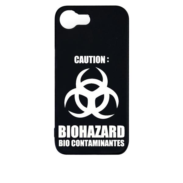 iPhone16e アイフォン16e ブラック ハードケース バイオハザード BIOHAZARD ロ...