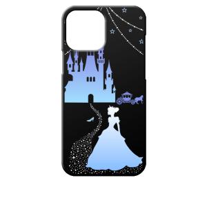 iPhone13 Pro Max アイフォン13プロマックス ブラック ハードケース シンデレラ(ブ...