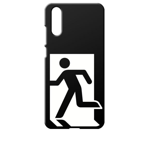 P20 ブラック ハードケース 非常口