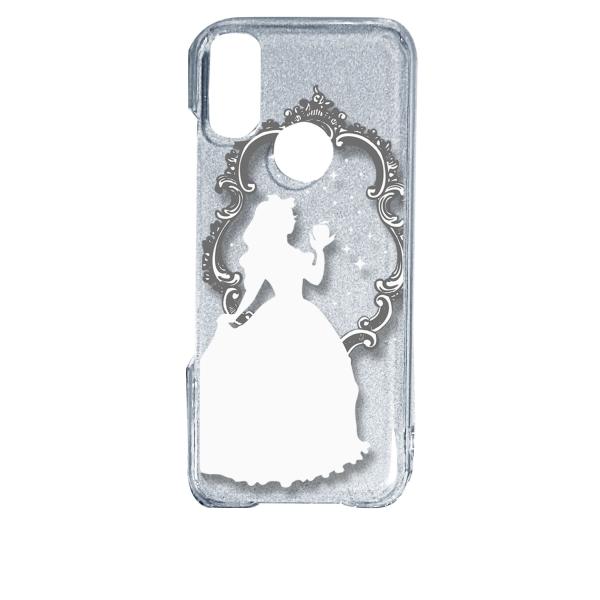 Android One S10 アンドロイドワンS10 クリア ハードケース 白雪姫(ホワイト) ス...