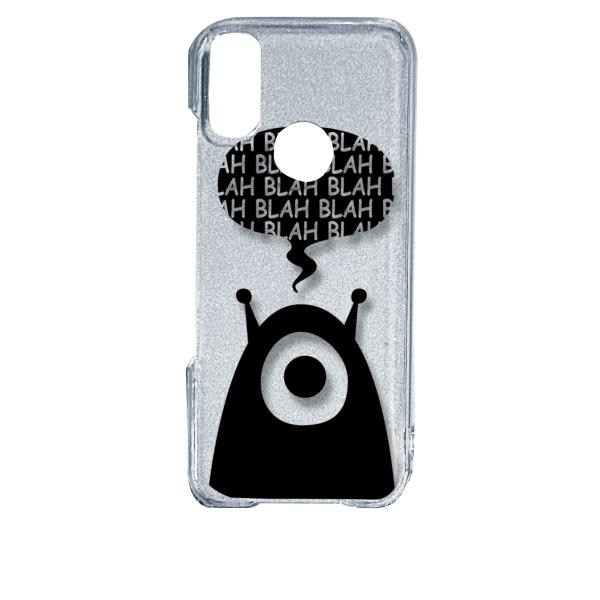 Android One S10 アンドロイドワンS10 クリア ハードケース エイリアン 宇宙人 ロ...