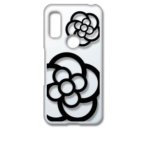 arrows We F-51B FCG01 アローズウィー クリア ハードケース カメリア 花柄 ブ...