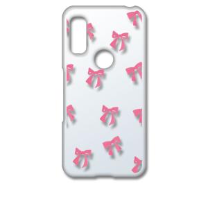 arrows We F-51B FCG01 アローズウィー クリア ハードケース リボン(ピンク) ...