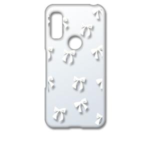 arrows We F-51B FCG01 アローズウィー クリア ハードケース リボン(ホワイト)...