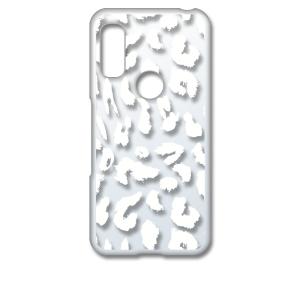 arrows We F-51B FCG01 アローズウィー クリア ハードケース 豹柄 ヒョウ柄 レ...