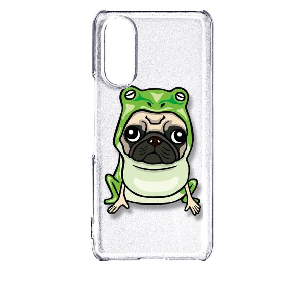 arrows We2 F-52E アローズウィー2 クリア ハードケース けいすけ カエル スマホ ...