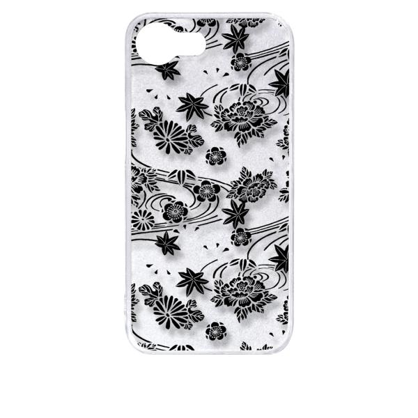 iPhone16e アイフォン16e クリア ハードケース ip1034 和柄 花柄 もみじ 菊 牡...