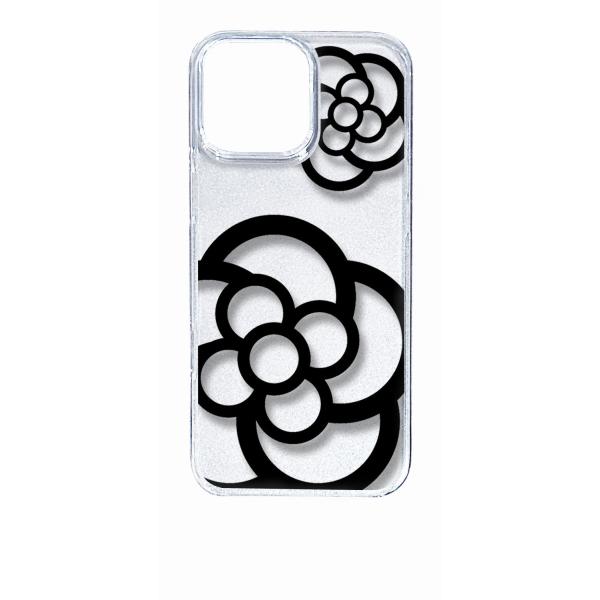iPhone16 Pro Max アイフォン16プロマックス クリア ハードケース カメリア 花柄 ...