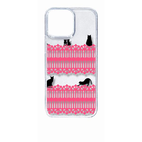 iPhone16 Pro Max アイフォン16プロマックス クリア ハードケース 猫 ねこ ネコ ...