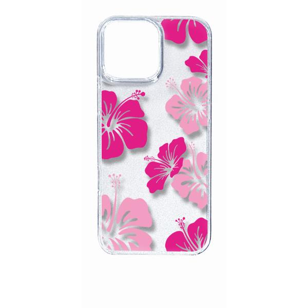 iPhone16 Pro Max アイフォン16プロマックス クリア ハードケース ハイビスカス フ...
