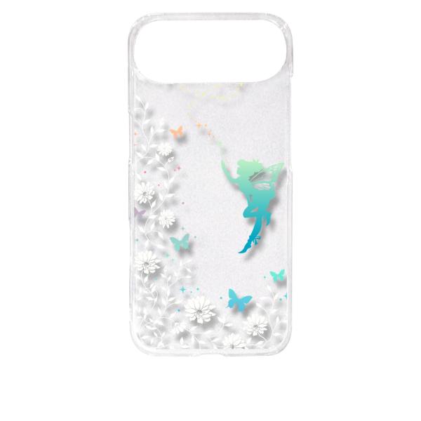 iPhone17 Air アイフォン17エア クリア ハードケース フェアリー キラキラ 妖精 花柄...