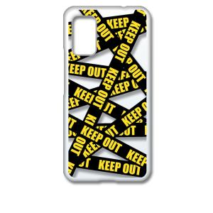 Rakuten BIG s 楽天ビッグエス クリア ハードケース KEEP OUT(ブラック) 立ち...