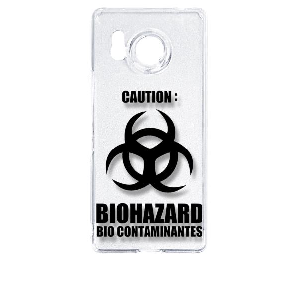 AQUOS R8 SH-52D アクオス クリア ハードケース バイオハザード BIOHAZARD ...