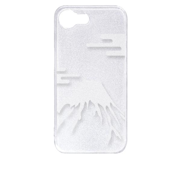 iPhone16e アイフォン16e ケース クリア 透かし加工 富士山 霞柄 和柄 ハードケース ...