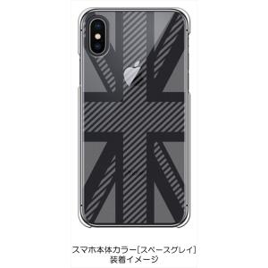 iPhone X / iPhone XS Apple アイフォン ケース クリア 透かし加工 ユニオ...