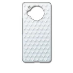 AQUOS R7 SH-52C アクオス ケース クリア 透かし加工 プチハート ハードケース カバ...