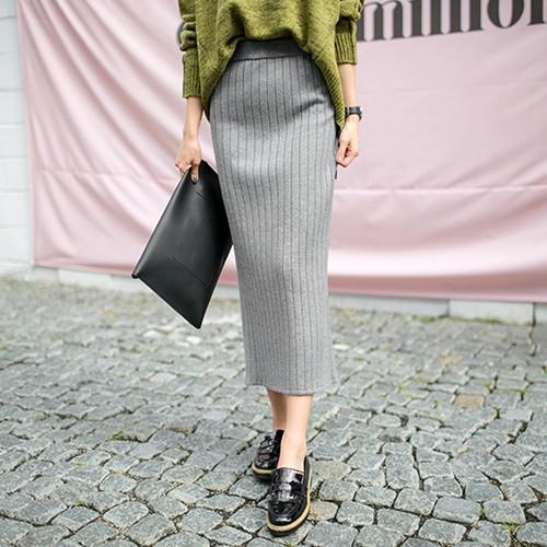 ロングスカート ニット タイト ペンシルスカート レディース 2019 夏 夏物 サマー マキシ丈 ...