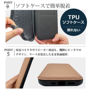 iPhone14 ケース 手帳型 13 Pro...の詳細画像5