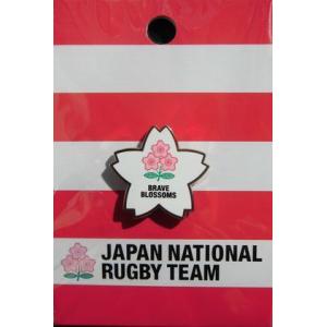 ラグビー日本代表 ピンバッジ (桜型)