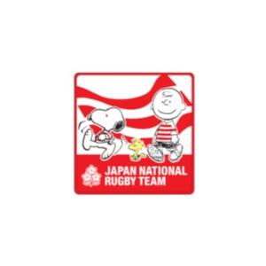 ラグビー日本代表　スヌーピー ミニタオル(フラッグ)
