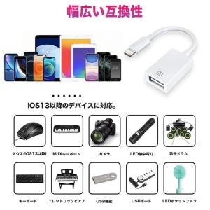 Lightning USB 変換アダプタ OT...の詳細画像5