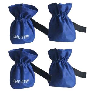 はしご足カバー 4個セット 脚立足カバー 床傷防止カバー ラダーミット 四個セット 脚立オプション品 脚立ソックス【メール便】