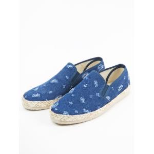 ROSSO ARTIGIANO (ロッソアルティジャーノ) ESPADRILLE (エスパドリーユ,スリッポン) DENIM (デニム)｜ss-sc