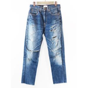 Cote Mer (コートメール) Seven Colors別注 Remake Denim Pants (デニム) ダメージ/28インチ｜ss-sc