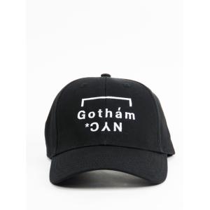 [ユニセックス] GOTHAM NYC (ゴッサムエヌワイシー ニューヨーク) PANEL CAP (パネルキャップ) GN-671  BLACK (ブラック)｜ss-sc
