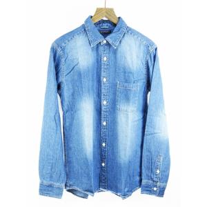 SEAMS (シームス) DENIM SHIRTS (デニムシャツ) MEDIUM WASH (ミディアムウォッシュ)｜ss-sc