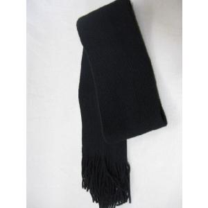 SALE!! MADE 4U (メイド フォーユー) MUFFLER (マフラー) PLAIN/BLACK