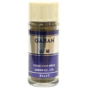 GABAN（ギャバン）　山椒　15g　パウダー　瓶｜ss-shop33