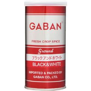 GABAN ブラック＆ホワイトペッパー 90g 缶
