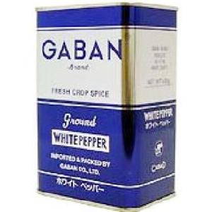 GABAN（ギャバン） ホワイトペッパー 400g 袋 ホール : エスエス