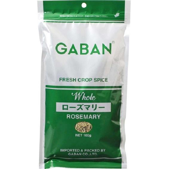 GABAN（ギャバン）　ローズマリー　100g　ホール　袋