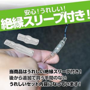 ギボシ端子 セット オス メス 100セット ...の詳細画像4