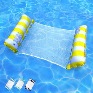 ウォーターハンモック 水上ハンモック 70cm×120cm 水上 浮き輪 アクア フロート ボート プール 海水浴 ビーチ ポイント利用 シェアスタイル 爆買