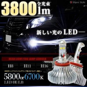 LED フォグランプ H8 H11 H16 LEDバルブ シェアスタイル