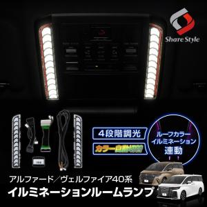 アルファード 40系：純正 サイドエンブレムイルミネーション